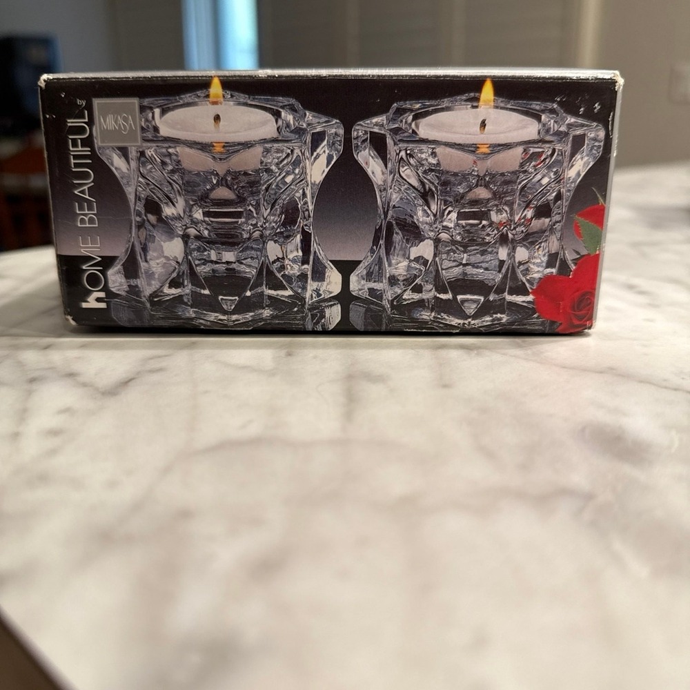 Mikasa Votive Candleholder Pair